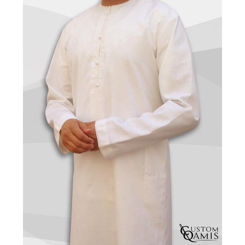 Qamis Emirati Crème