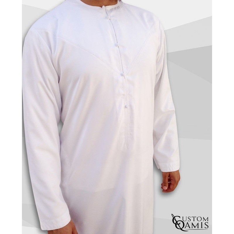 Emirati Kamees White 2