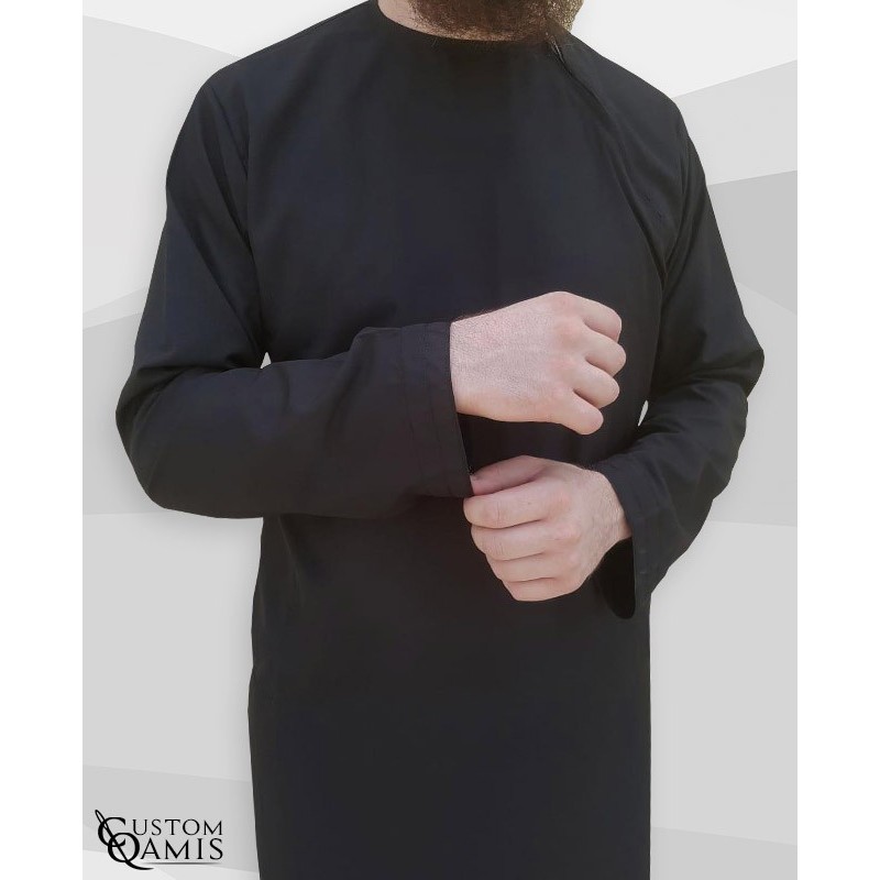 Qamis Imad Imperial Gris Anthracite