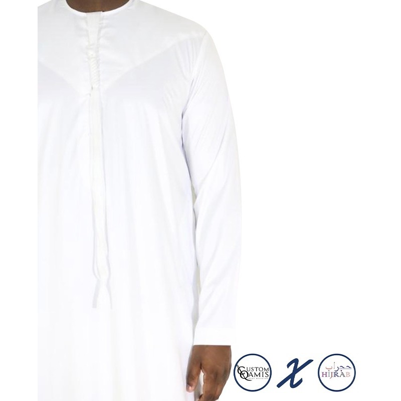 Ensemble père/fils Qamis Emirati + Qamis body Hijrab
