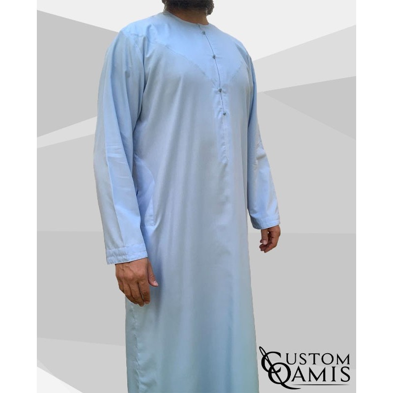 Emirati Thobe fabric Cotton sky blue