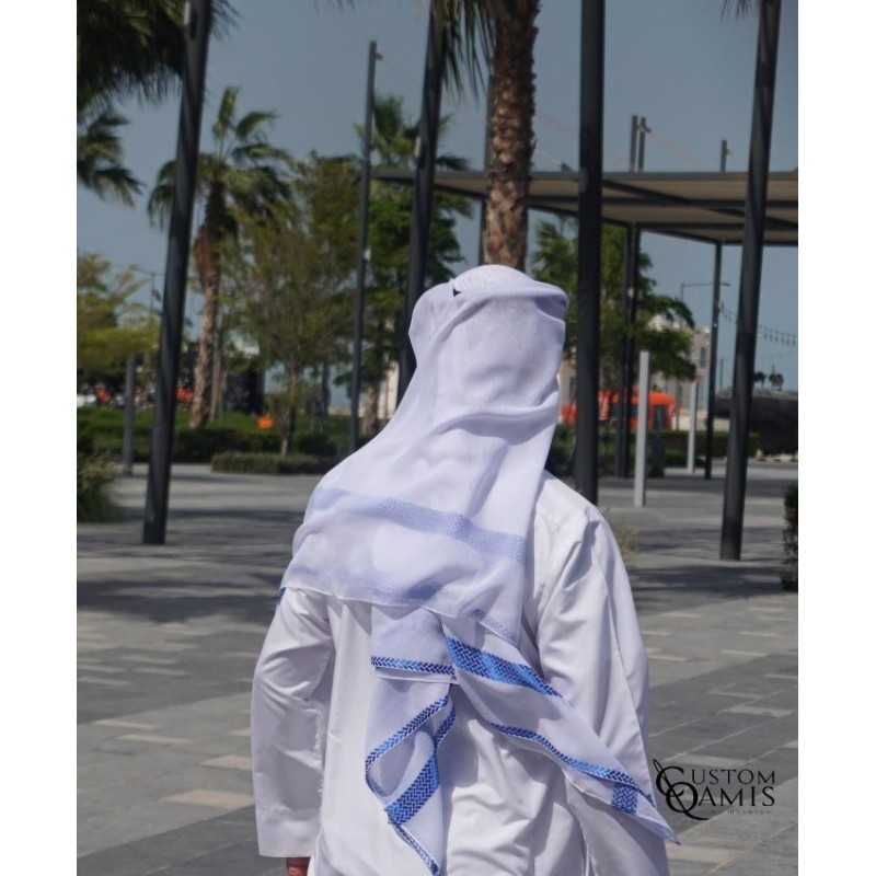 White and Grey Ghutra