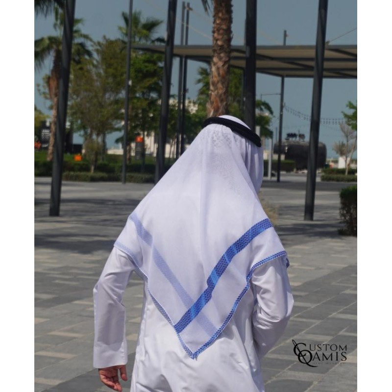 White and Grey Ghutra