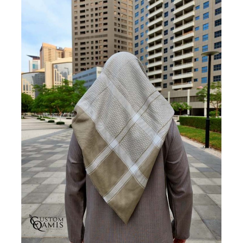 Shemagh d'hiver Vert Khaki Clair